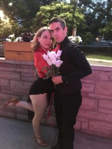 1st bachata performance with Tristan