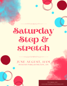Step and Stretch June - August Hamilton